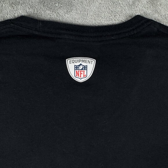 Nike Dri-Fit New Orleans Saints T-Shirt Men’s Medium Black Short Sleeve - Picture 5 of 9